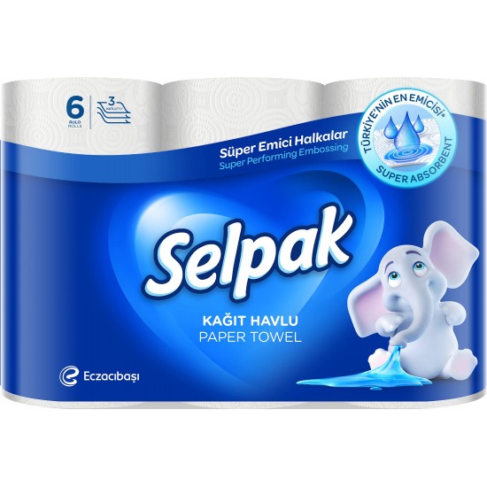 SELPAK MUTFAK HAVLU 6LI SELPAK MUTFAK HAVLU 6LI