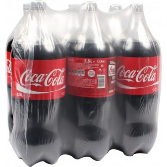 COCA COLA 2,5LT*6AD COCA COLA 2,5LT*6AD