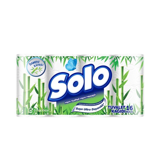 SOLO TUVALET KAĞIDI 16LI SOLO TUVALET KAĞIDI 16LI