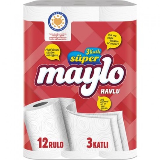MAYLO MUTFAK HAVLU 12Lİ 3 KATLI