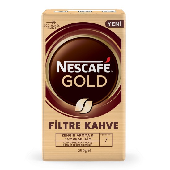 NESCAFE GOLD FİLTRE KAHVE 250GR NESCAFE GOLD FİLTRE KAHVE 250GR