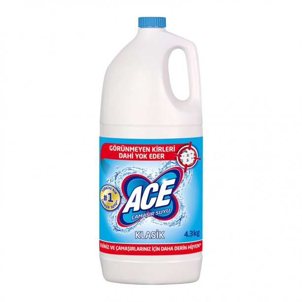 ACE ÇAMAŞIR SUYU 4LT NORMAL ACE ÇAMAŞIR SUYU 4LT NORMAL