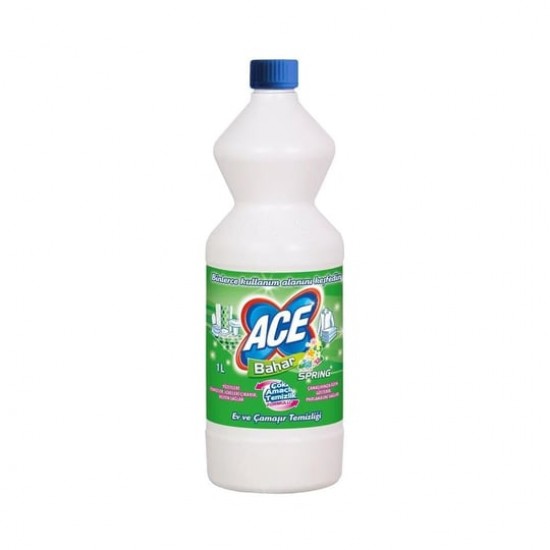 ACE ÇAMAŞIR SUYU 1LT BAHAR ACE ÇAMAŞIR SUYU 1LT BAHAR