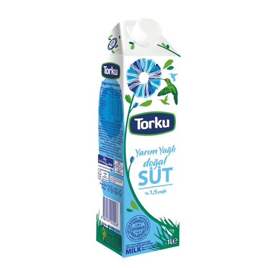TORKU SÜT YARIM YAĞLI 1LT TORKU SÜT YARIM YAĞLI 1LT
