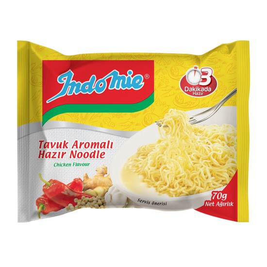 İNDOMİE HAZIR MAKARNA 70GR TAVUKLU İNDOMİE HAZIR MAKARNA 70GR TAVUKLU