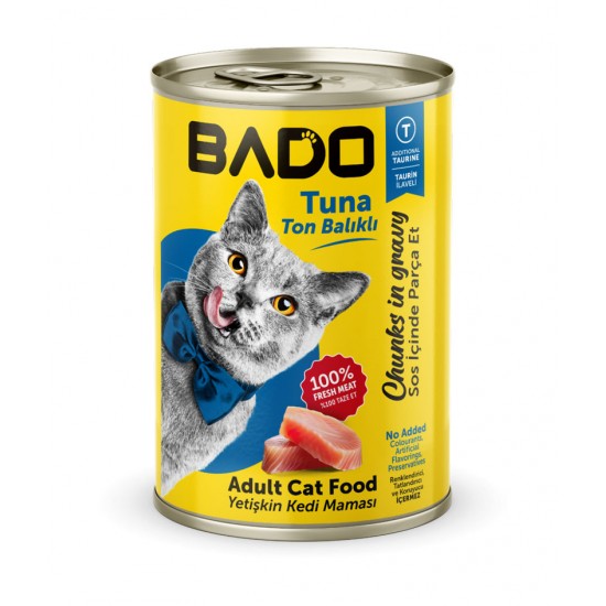 BADO KEDİ KONSERVE MAMA 415GR BADO KEDİ KONSERVE MAMA 415GR