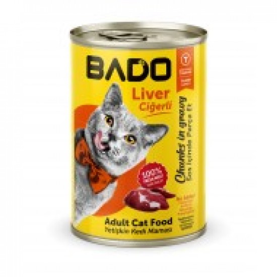 BADO KEDİ KONSERVE MAMA 415GR BADO KEDİ KONSERVE MAMA 415GR