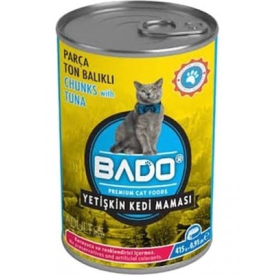 BADO KEDİ KONSERVE MAMA 415GR BADO KEDİ KONSERVE MAMA 415GR