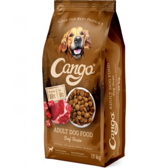 CANGO KÖPEK MAMASI 15KG BİFTEKLİ CANGO KÖPEK MAMASI 15KG BİFTEKLİ