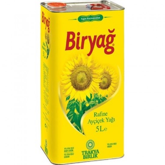 BİRYAĞ AYÇİÇEK YAĞI 5LT BİRYAĞ AYÇİÇEK YAĞI 5LT