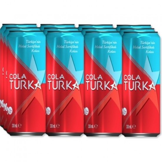 COLA TURKA 330ML KUTU*24AD COLA TURKA 330ML KUTU*24AD