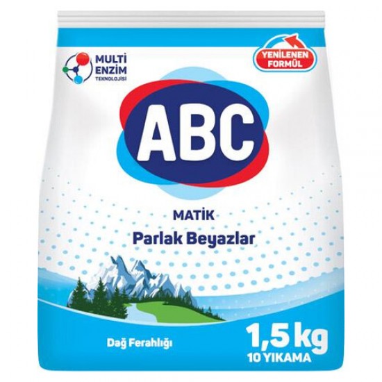 ABC MATİK 1,5KG DAG ESİNTİSİ ABC MATİK 1,5KG DAG ESİNTİSİ