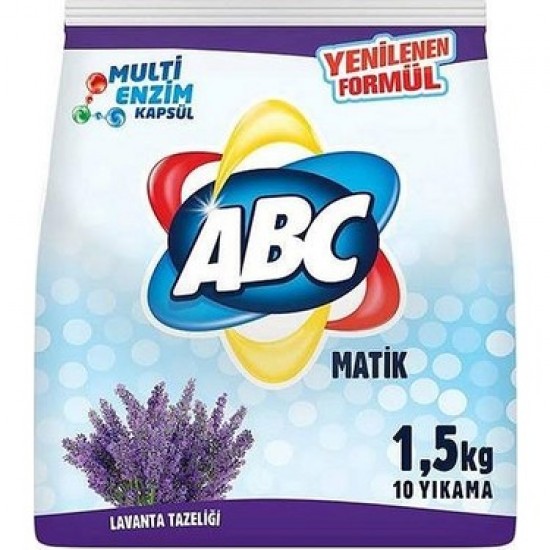 ABC MATİK 1,5KG RENKLİLER ABC MATİK 1,5KG RENKLİLER