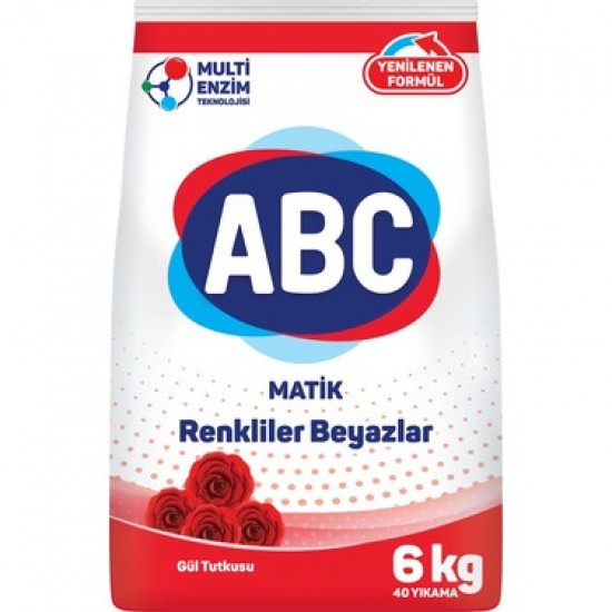 ABC MATİK 6KG GÜL TUTKUSU ABC MATİK 6KG GÜL TUTKUSU