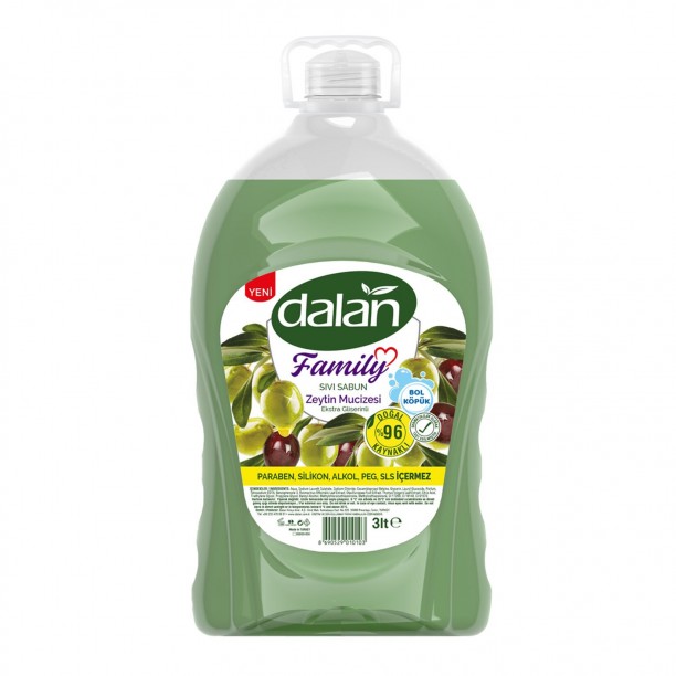 DALAN SIVI SABUN FAMİLY 3LT DALAN SIVI SABUN FAMİLY 3LT