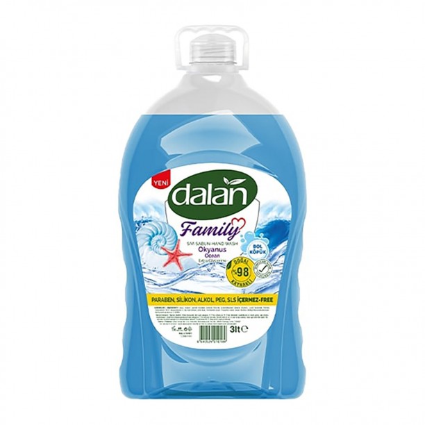 DALAN SIVI SABUN FAMİLY 3LT DALAN SIVI SABUN FAMİLY 3LT