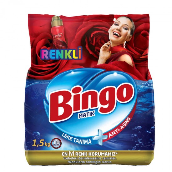 BİNGO MATİK 1500GR RENKLİLER BİNGO MATİK 1500GR RENKLİLER