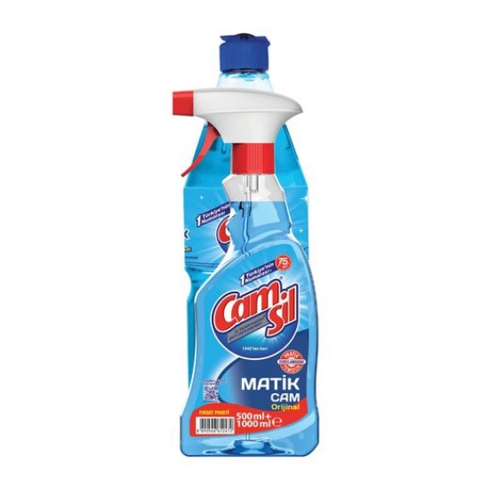 CAMSİL MATİK TEMİZLEYİCİ 500ML+1000ML CAMSİL MATİK TEMİZLEYİCİ 500ML+1000ML