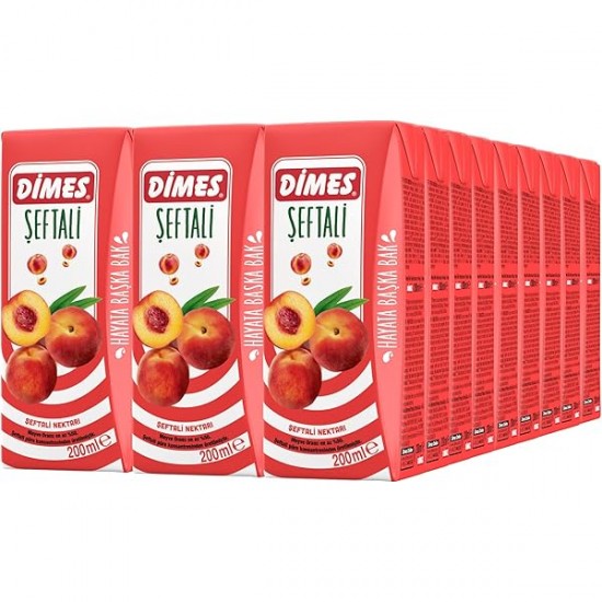 DİMES NEKTAR 200ML*27AD ŞEFTALİ DİMES NEKTAR 200ML*27AD ŞEFTALİ