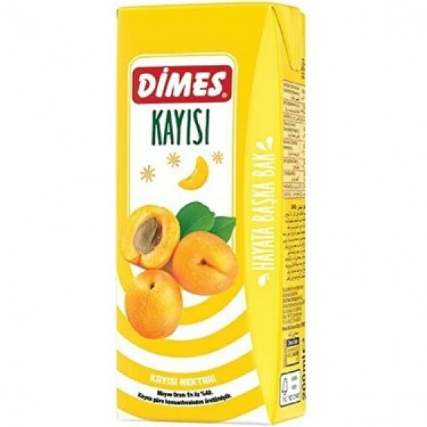 DİMES NEKTAR 200ML*27AD KAYISI DİMES NEKTAR 200ML*27AD KAYISI