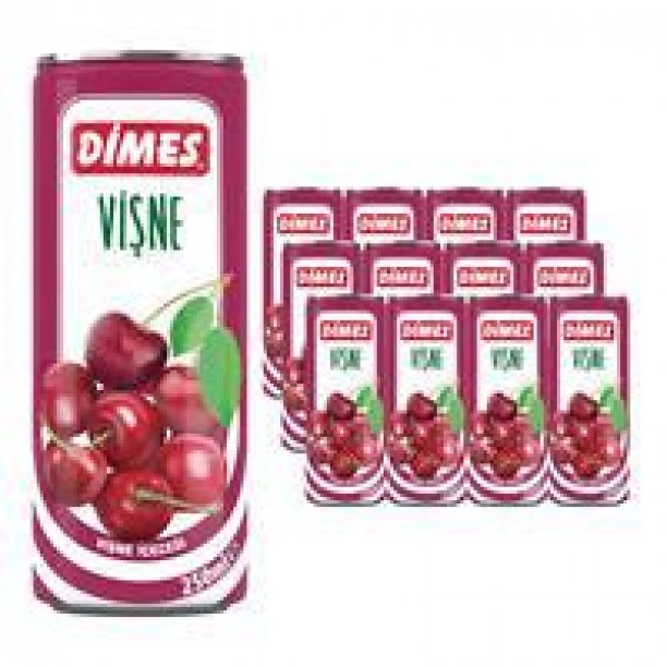 DİMES KUTU 250ML*12AD VİŞNE DİMES KUTU 250ML*12AD VİŞNE