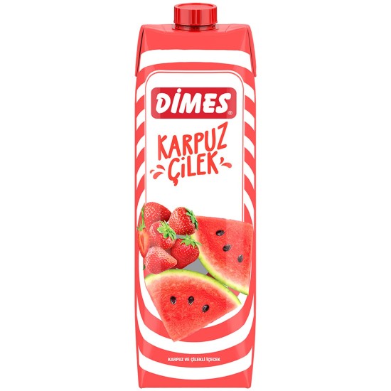 DİMES MEYVE SUYU 1LT*12AD KARPUZ ÇİLEK DİMES MEYVE SUYU 1LT*12AD KARPUZ ÇİLEK