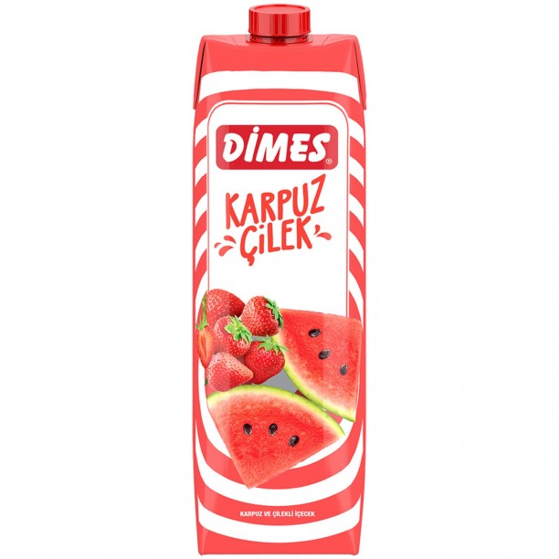 DİMES MEYVE SUYU 1LT*12AD KARPUZ ÇİLEK DİMES MEYVE SUYU 1LT*12AD KARPUZ ÇİLEK