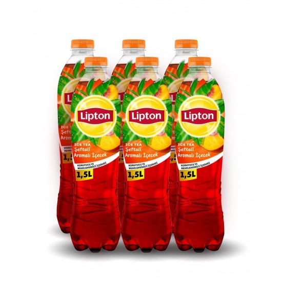 LİPTON ICE TEA 1,5LT*6AD ŞEFTALİ LİPTON ICE TEA 1,5LT*6AD ŞEFTALİ