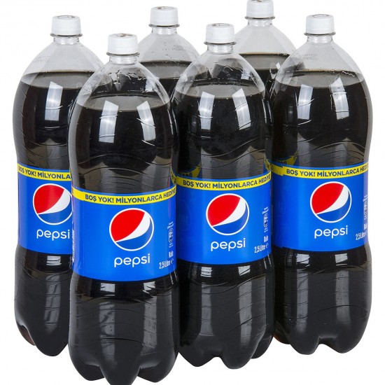 PEPSİ 2,5LT*6AD  PEPSİ 2,5LT*6AD