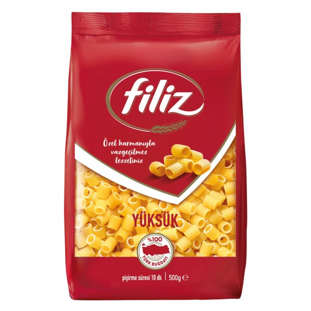 FİLİZ MAKARNA 500GR YÜKSÜK  FİLİZ MAKARNA 500GR YÜKSÜK