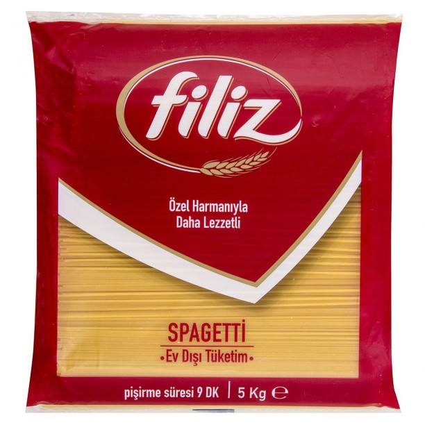 FİLİZ MAKARNA 5KG SPAGETTİ FİLİZ MAKARNA 5KG SPAGETTİ
