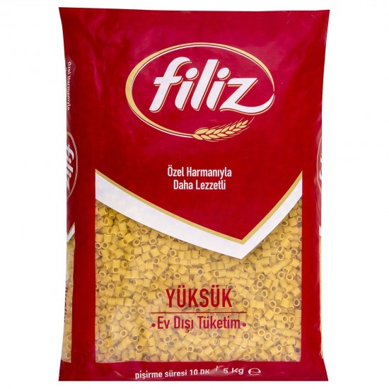 FİLİZ MAKARNA 5KG YÜKSÜK FİLİZ MAKARNA 5KG YÜKSÜK