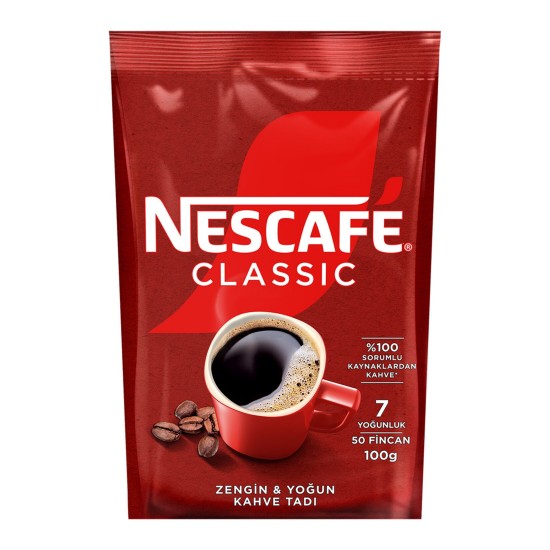 NESCAFE CLASİK 100GR POŞET NESCAFE CLASİK 100GR POŞET