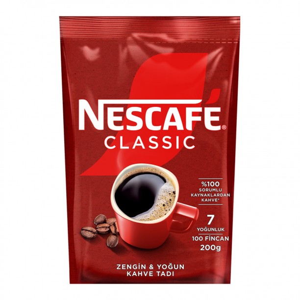 NESCAFE CLASSİC 200GR POŞET NESCAFE CLASSİC 200GR POŞET