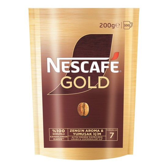 NESCAFE GOLD 200GR*POŞET NESCAFE GOLD 200GR*POŞET