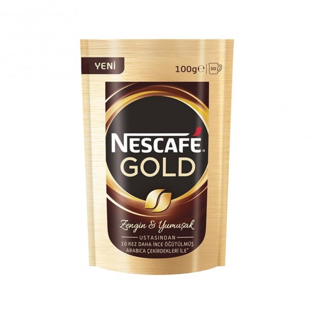 NESCAFE GOLD 100GR POŞET NESCAFE GOLD 100GR POŞET