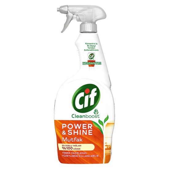 CİF SPREY POWERSHINE 750ML MUTFAK CİF SPREY POWERSHINE 750ML MUTFAK