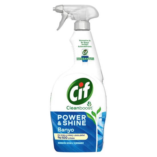 CİF SPREY POWERSHINE 750ML BANYO CİF SPREY POWERSHINE 750ML BANYO