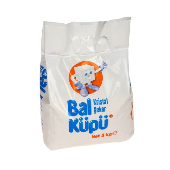 BALKÜPÜ TOZ ŞEKER 3KG BALKÜPÜ TOZ ŞEKER 3KG