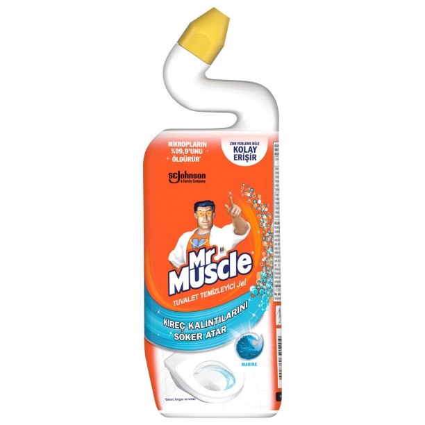 MR.MUSCLE TUVALET TEMİZLEYİCİ JEL 750ML MR.MUSCLE TUVALET TEMİZLEYİCİ JEL 750ML