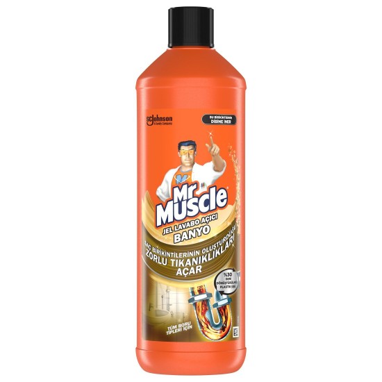 MR.MUSCLE JEL LAVABO AÇICI 1LT MR.MUSCLE JEL LAVABO AÇICI 1LT