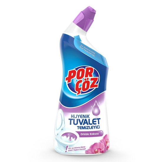 PORÇÖZ TUVALET TEMİZLEYİCİ JEL 750ML PORÇÖZ TUVALET TEMİZLEYİCİ JEL 750ML