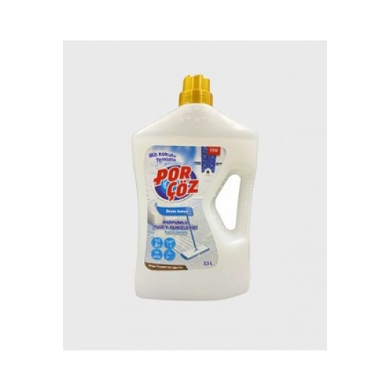 PORÇÖZ YÜZEY TEMİZLEYİCİ 2.5LT BEYAZ SABUN PORÇÖZ YÜZEY TEMİZLEYİCİ 2.5LT BEYAZ SABUN