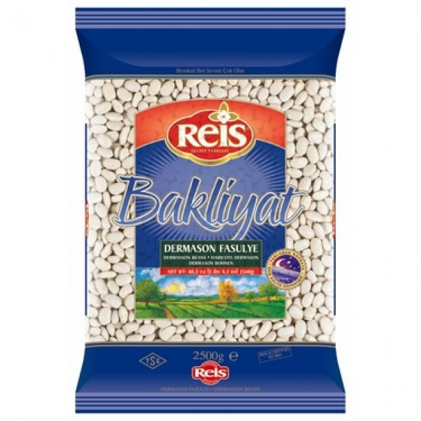 REİS DERMESON  FASÜLYE 2,5KG REİS DERMESON  FASÜLYE 2,5KG