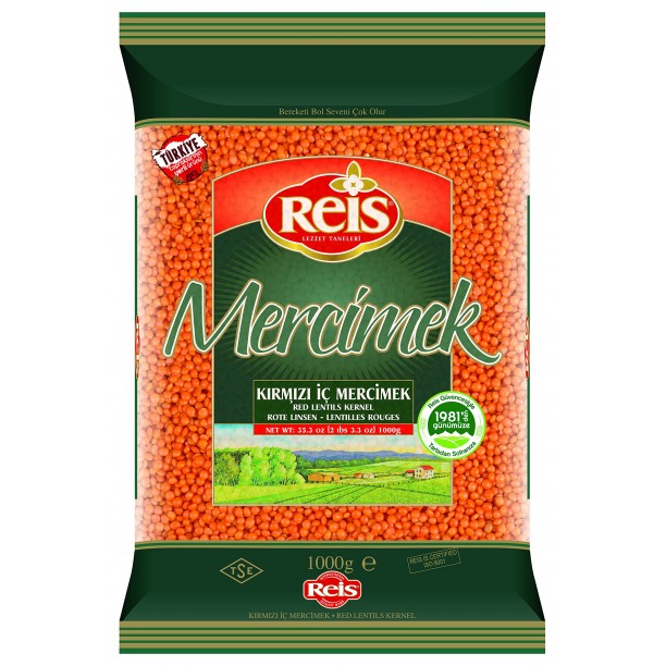 REİS KIRMIZI  MERCİMEK 1KG REİS KIRMIZI  MERCİMEK 1KG
