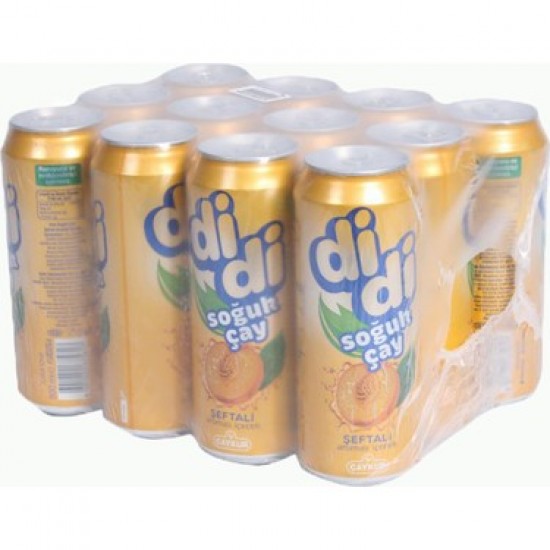 DİDİ ICE TEA 500ML*12AD ŞEFTALİ DİDİ ICE TEA 500ML*12AD ŞEFTALİ