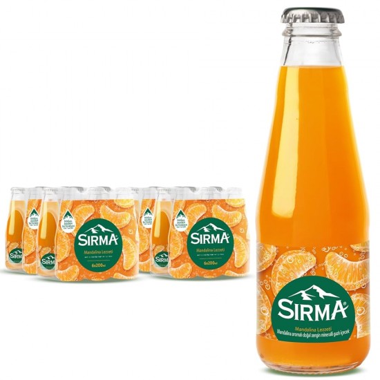 SIRMA SODA*24AD C.PLUS MANDALİNA SIRMA SODA*24AD C.PLUS MANDALİNA