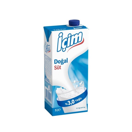 İÇİM SÜT TAM YAĞLI 1LT  İÇİM SÜT TAM YAĞLI 1LT