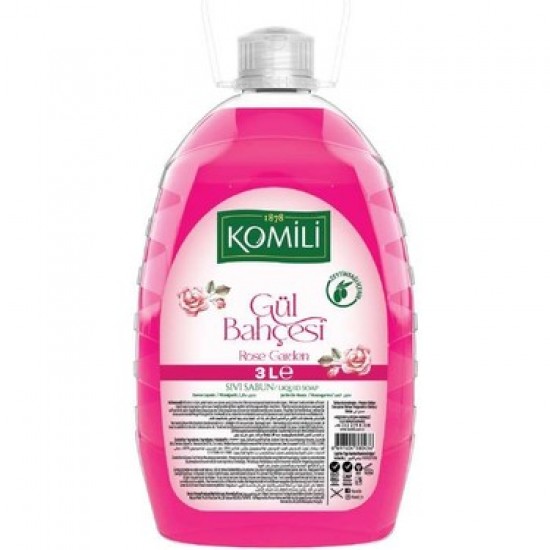 KOMİLİ SIVI SABUN 3LT GÜL BAHÇESİ KOMİLİ SIVI SABUN 3LT GÜL BAHÇESİ