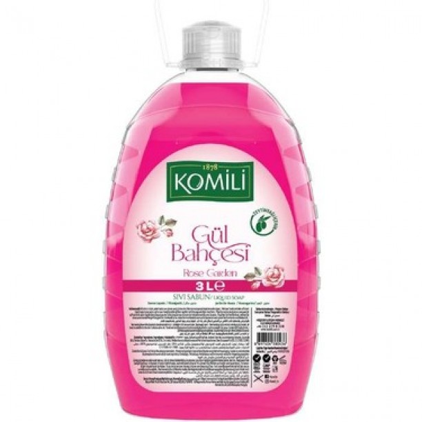 KOMİLİ SIVI SABUN 3LT GÜL BAHÇESİ KOMİLİ SIVI SABUN 3LT GÜL BAHÇESİ